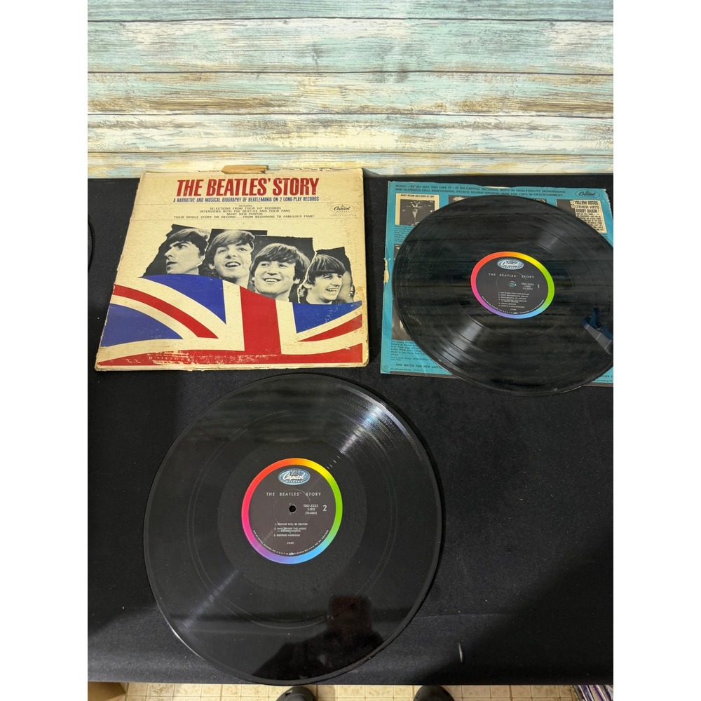The Beatles The Beatles' Story 12" Black Fair 2LP‎ Mono Vinyl TBO-2222 1964